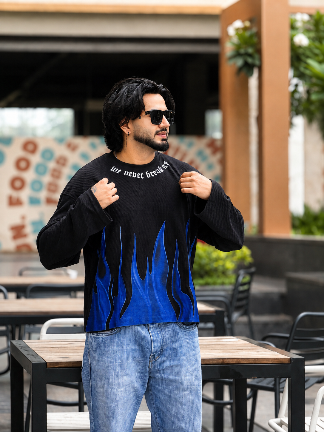 FIRE WAFFEL BOXY FIT